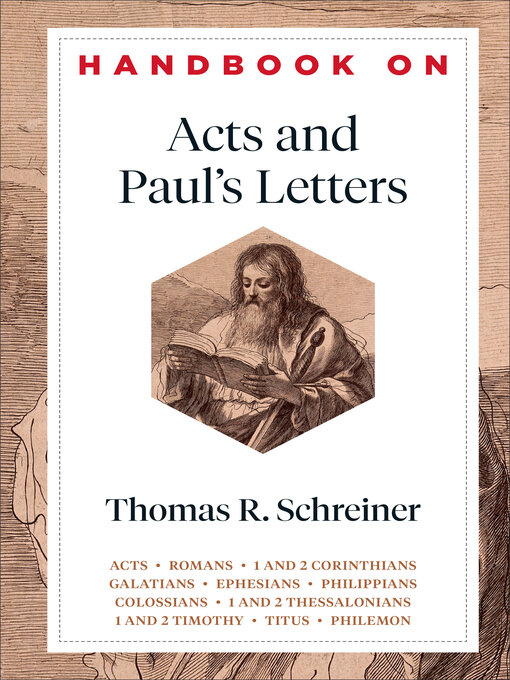 Title details for Handbook on Acts and Paul's Letters by Thomas R. Schreiner - Wait list